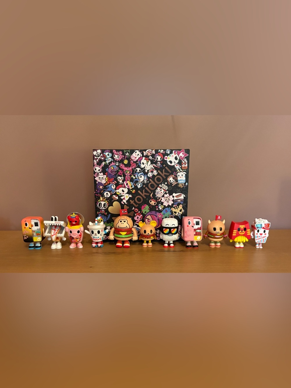 tokidoki Fast Food Besties *Full Set incl 2 Chasers + 1 Exclusive*